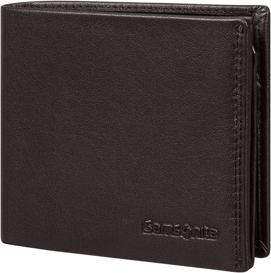 Samsonite Attack 2 SLG - Pung, 10,5 cm, brun (Ebony Brown) Herrepung Naty Shop Standardtitel