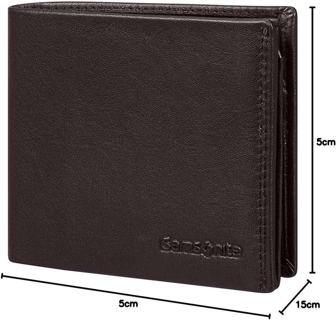 Samsonite Attack 2 SLG - Pung, 10,5 cm, brun (Ibenholtsbrun) Herrepung Naty Shop