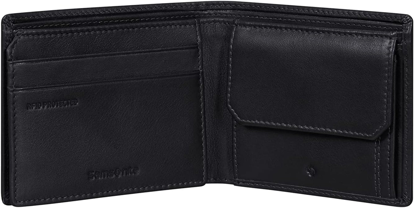 Samsonite Attack 2 SLG - Pung, 10,5 cm, sort (sort) Herrepung Naty Shop