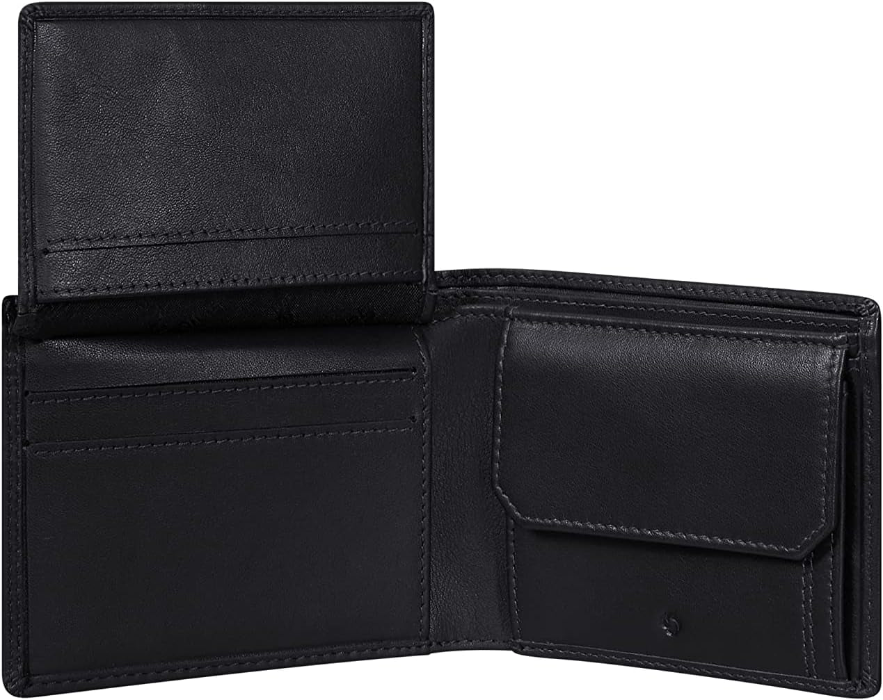 Samsonite Attack 2 SLG - Pung, 10,5 cm, sort (sort) Herrepung Naty Shop