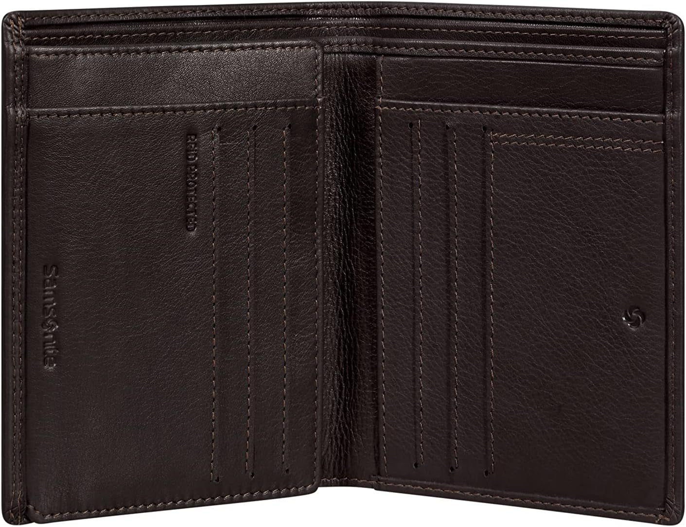 Samsonite Attack 2 SLG - Pung, 12,5 cm, brun (Ibenholtsbrun) Herrepung Naty Shop