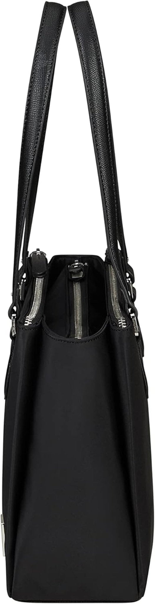 Samsonite Essentially Karissa - Skuldertaske med 3 rum, 34 cm, sort (sort) Dametasker Naty Shop