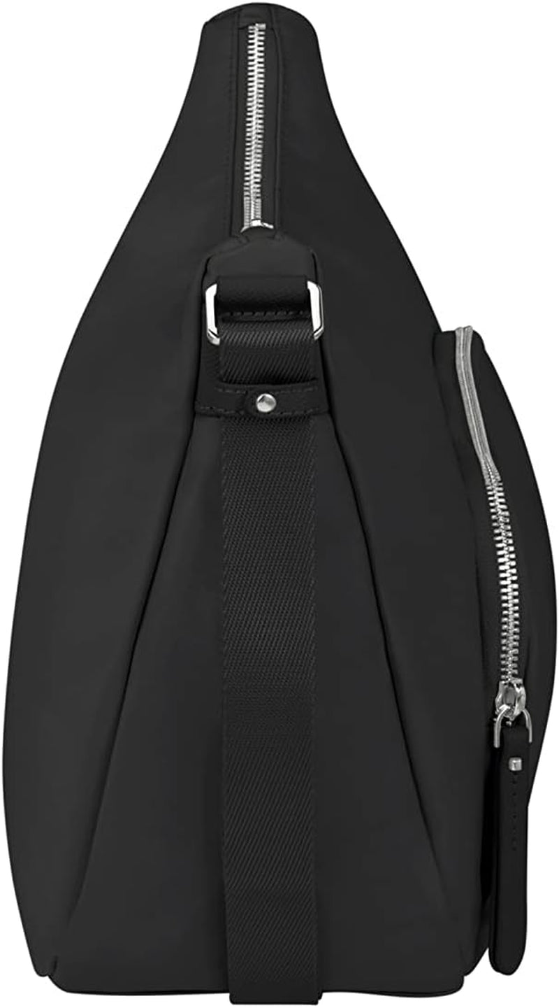 Samsonite Essentially Karissa - Skuldertaske M, 36 cm, sort (Sort) Dametasker Naty Shop