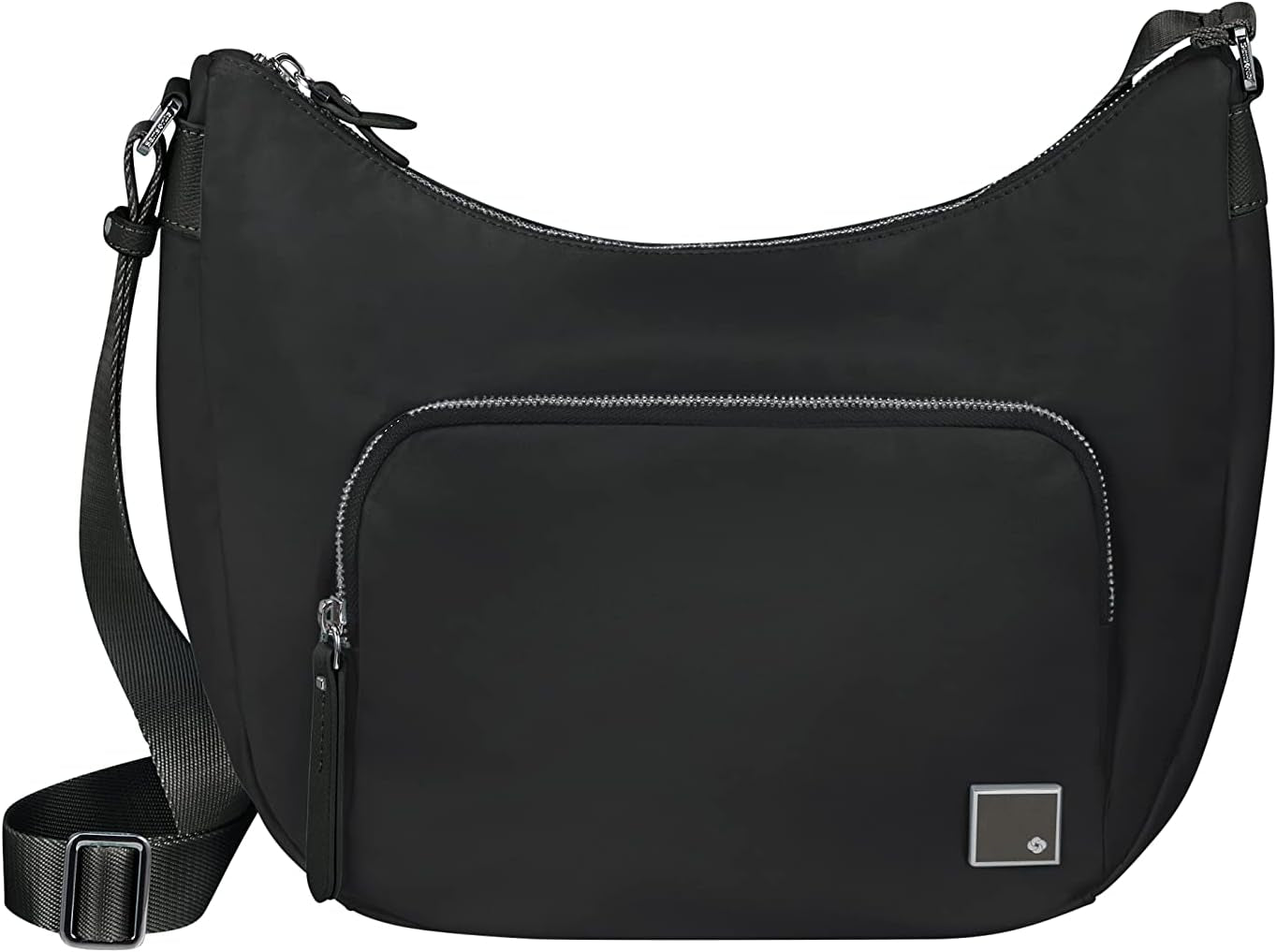 Samsonite Essentially Karissa - Skuldertaske M, 36 cm, sort (Sort) Dametasker Naty Shop