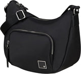 Samsonite Essentially Karissa - Skuldertaske M, 36 cm, Sort (Sort) Dametasker Naty Shop Sort (Sort) Skuldertaske S