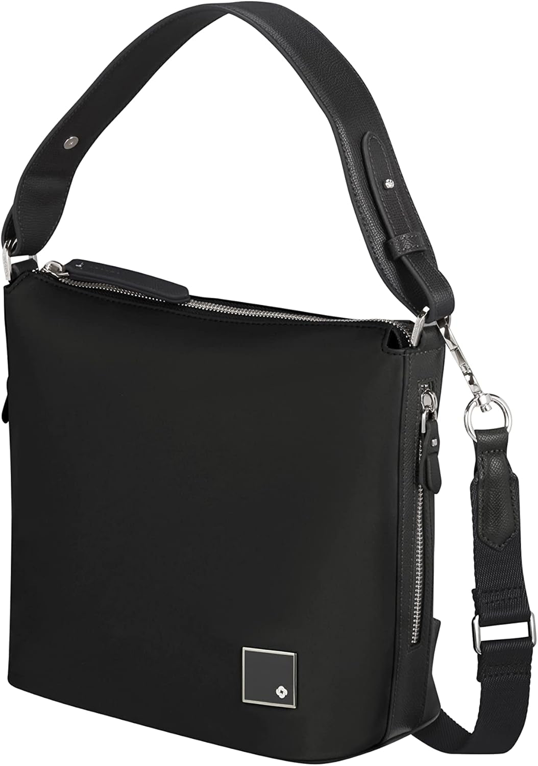 Samsonite Essentially Karissa - Rejsetaske S, 27 cm, grå (Dove Grey) Tasker Dame Naty Shop Sort (sort)