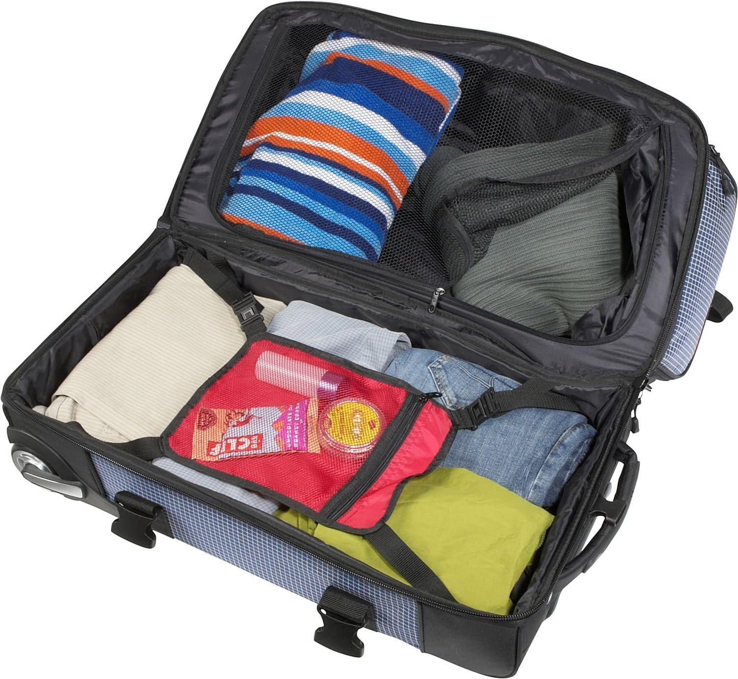 Samsonite Ripstop rejsetaske med hjul, blå (blå) - 46243 Bagage og rejseudstyr Naty Shop