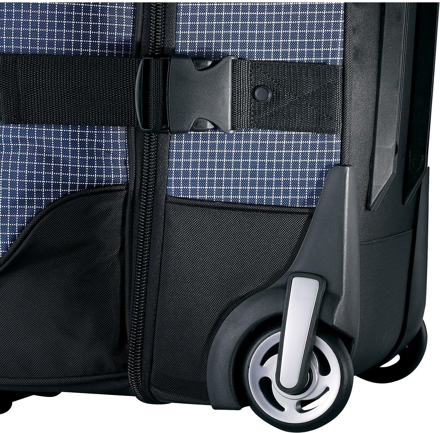 Samsonite Ripstop rejsetaske med hjul, blå (blå) - 46243 Bagage og rejseudstyr Naty Shop