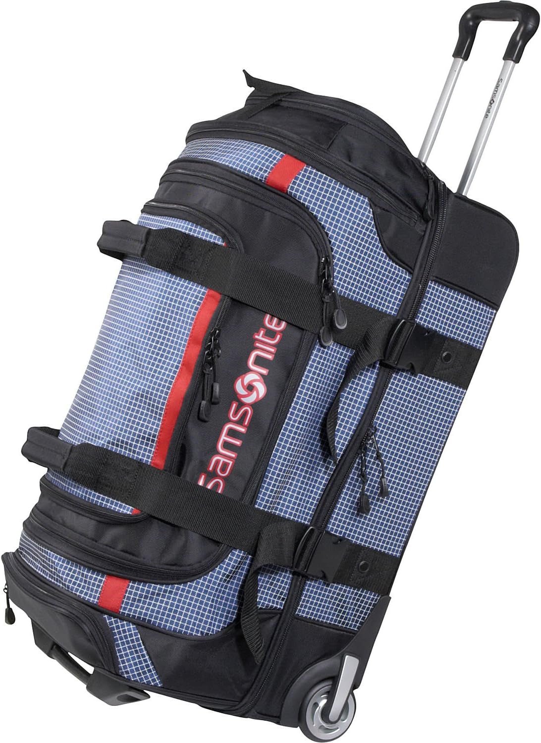 Samsonite Ripstop rejsetaske med hjul, blå (blå) - 46243 Bagage og rejseudstyr Naty Shop