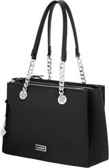 Samsonite Ladies Karissa 2.0 - Skuldertaske Bagage- Messenger Bag (pakke med 1) Dametasker Naty Shop Sort (Øko Sort) 34