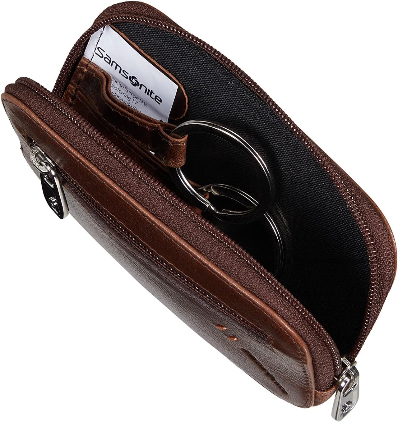 Samsonite Veggy SLG - Pung, 11,6 cm, brun (mørkebrun) Herrepung Naty Shop