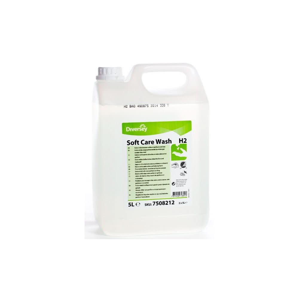 Flydende sæbe Soft Care Wash H2, 5 liter Detergenti Nati Shop