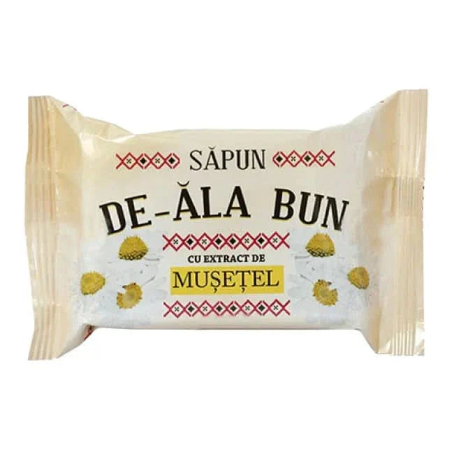 De-Ala Bun fast sæbe, kamille, 90 g Hotel Cosmetics Naty Shop