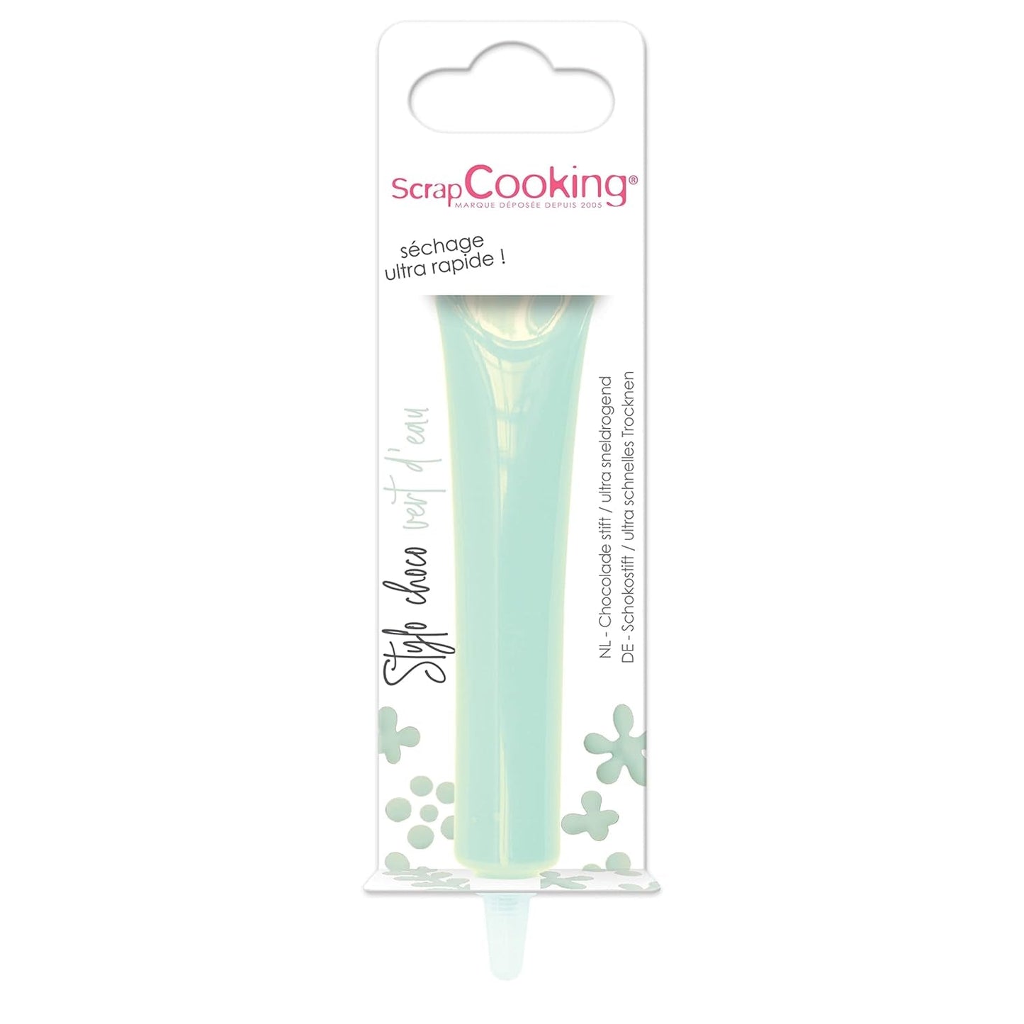 ScrapCooking - madfarve, forskellige farver, skriverør, 25 gram Sukkerpasta Naty Shop Vandgrønt Small