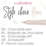 ScrapCooking - madfarve, forskellige farver, tube til skrivning, 25 gram Naty Shop sukkerpasta