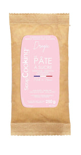 ScrapCooking - Pâte Ã Sucre Vert Sauge 250g - Colorant d'Origine Naturelle - Sans Gluten, Sans Huile de Palme - Pour Gâteaux, Pâtisseries Anniversaire - Vert Pastel - Fabrikie en France - 7621 Sukkerpasta Naty Shop Pastel pink