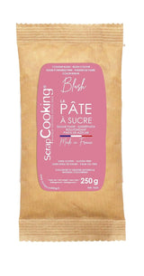 ScrapCooking - Pâte Ã Sucre Vert Sauge 250g - Colourant d'Origine Naturelle - Sans Gluten, Sans Huile de Palme - Pour Gâteaux, Pâtisseries Anniversaire - Vert Pastel - Fabrikie en France - 7621 Sukkerpasta Naty Shop Pink blush