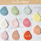 ScrapCooking - Pâte Ã Sucre Vert Sauge 250 g - Colorant d'Origine Naturelle - Sans Gluten, Sans Huile de Palme - Pour Gâteaux, Pâtisseries Anniversaire - Vert Pastel - Fabrikie en France - 7621 Sukkerpasta Naty Shop