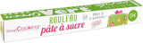 ScrapCooking - Pink fondant rulle â'¬ 36 cm - Rullet sort fondant 430 g - Kage topper fondant topper dekoration til kager, bagning, fødselsdage, fester - Pink - 7264 Sukkerpasta Naty Shop Greetings
