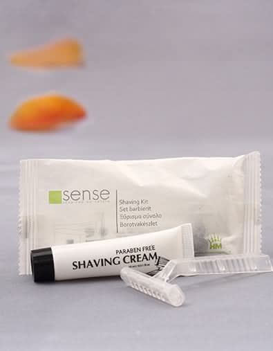 Hotel creme + shaver sæt – Sense Cosmetica Hoteliera Naty Shop