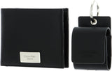 Calvin Klein Jeans Gavesæt til mænd Gifting Bifold Wallet & AirPods etui, sort (sort), Onesize herrepung Naty Shop Standardtitel