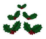 Sæt med spiseligt sukkerpynt, juleaften, Lioness Sugar Paste Decorations Nati Shop
