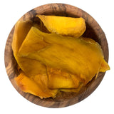 SIVIFOOD tørret mango 1 kg - tørret mango strimler eksotisk tørret frugt usvovlet uden tilsat sukker naturlig naturlig vegansk rig på vitaminer tørret mango vitaminiseret frugt snack 1000g Dehydrerede produkter Naty Shop