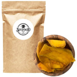 SIVIFOOD tørret mango 1 kg - strimler af tørret mango eksotisk tørret frugt usvovlet uden tilsat sukker naturlig naturlig vegansk rig på vitaminer tørret mango vitaminiseret frugt snack 1000g Dehydrerede produkter Naty Shop 1000G