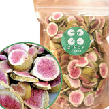 Frysetørrede figner 100% naturlige tørrede figner | Uden tilsat sukker Sundt frysetørret slik | Frysetørrede frugter Frysetørrede figner | ZingyZoo (100g) Dehydrerede produkter Naty Shop 500G