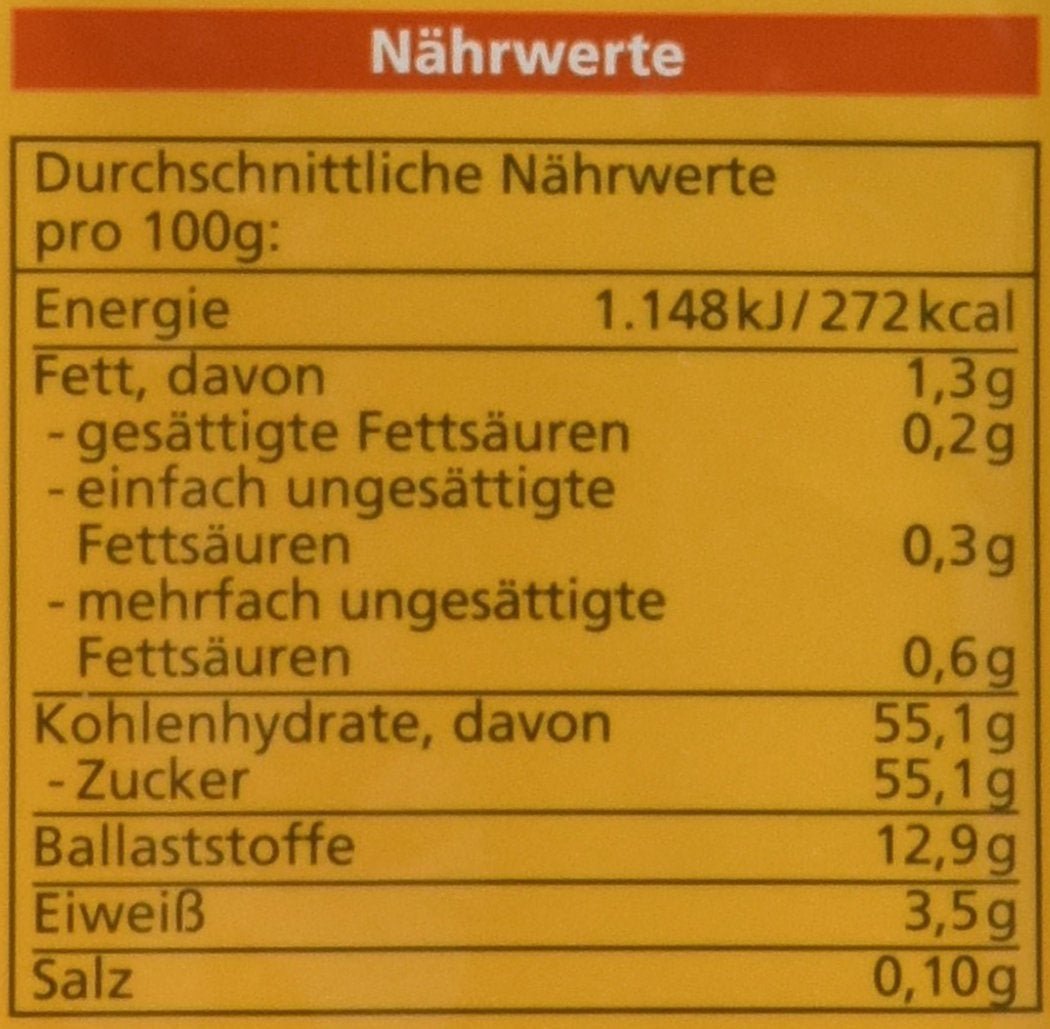 Tørrede økologiske figner, 250 g Naty Shop dehydrerede produkter