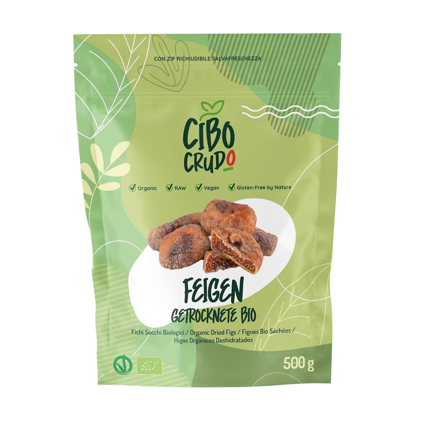 Usødede økologiske tørrede figner - 250g. Tørrede tyrkiske figner usødet. Naturprodukt af høj kvalitet. Økologiske tørrede figner. Naty Shop dehydrerede produkter 500 G (1 pakke)