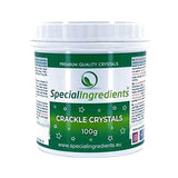 Særlige ingredienser Crackle Crystals Crackle 500g Den højeste kvalitet, ikke-GMO, ideel til kager, slik og is Naty Shop Sugar Paste 100G