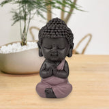 Baby Buddha Pink Toga figur - Inspirerende og munter figur - Positiv talisman Koncentration - Sød og spirituel gaveidé - H 7 cm - Zen'Light Statuetter og skulpturer Naty Shop