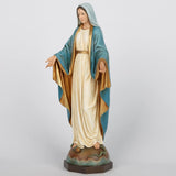 BC katolsk Vor Frue af Nåde Statue Jomfru Maria Alter Figur Religiøs gave til mor Katolsk boligdekoration 34,3 cm Højde Håndmalet af BuildClassic (Elegant) Naty Shop statuer og skulpturer
