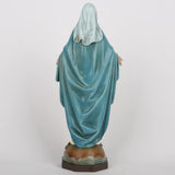 BC katolsk Vor Frue af Nåde Statue Jomfru Maria Alter Figur Religiøs gave til mor Katolsk boligdekoration 34,3 cm Højde Håndmalet af BuildClassic (Elegant) Naty Shop statuer og skulpturer
