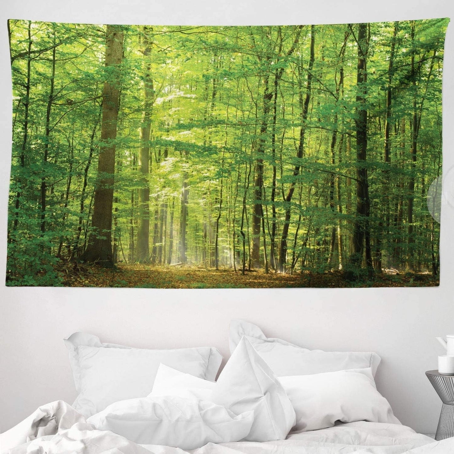 Abakuhaus gobelin skov bed cover blade Hjem - Tilbehør og dekorationer Naty Shop Standard titel