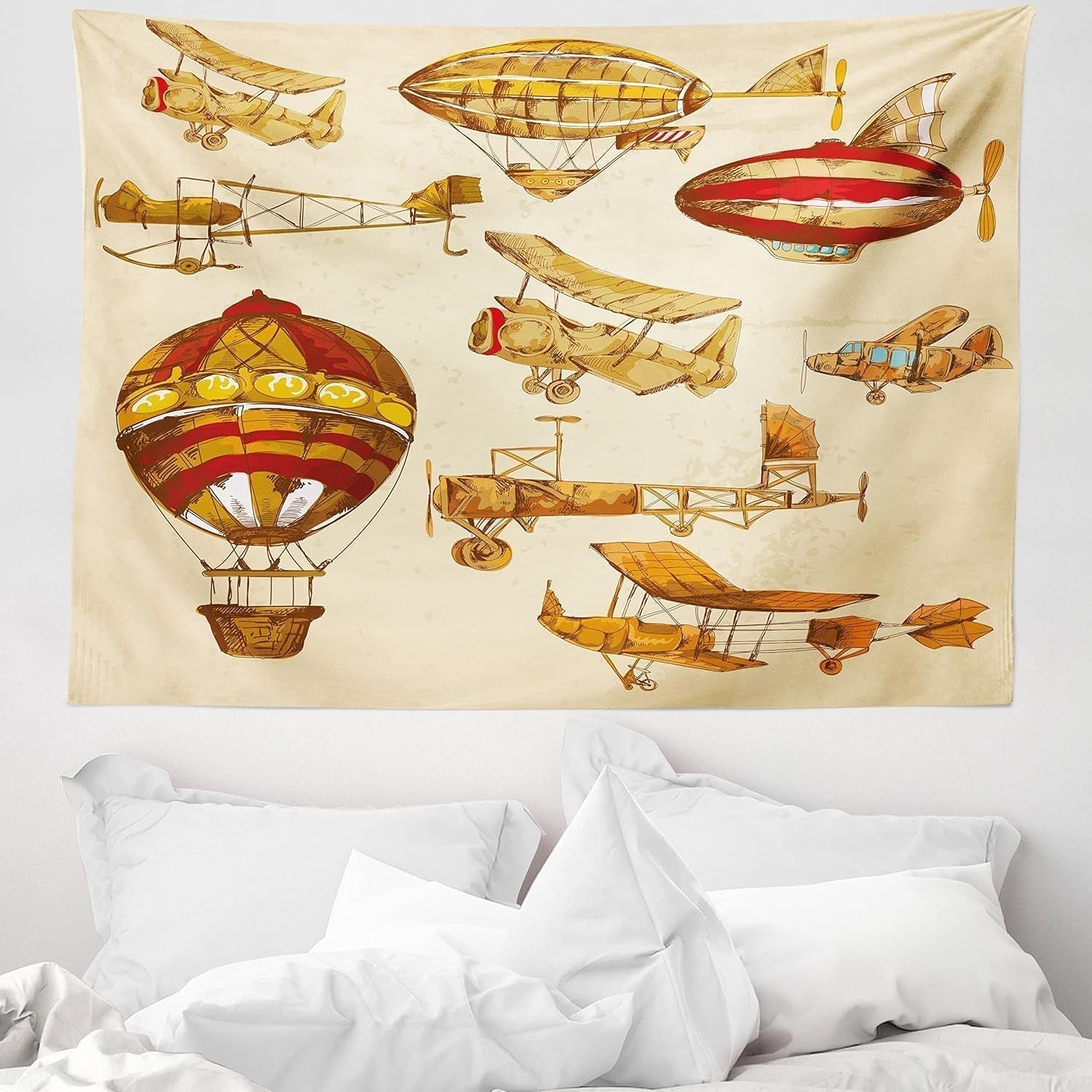 Tapestry abakuhaus wanderlust dyrekort over tegneserieverdenen - Naty Shop