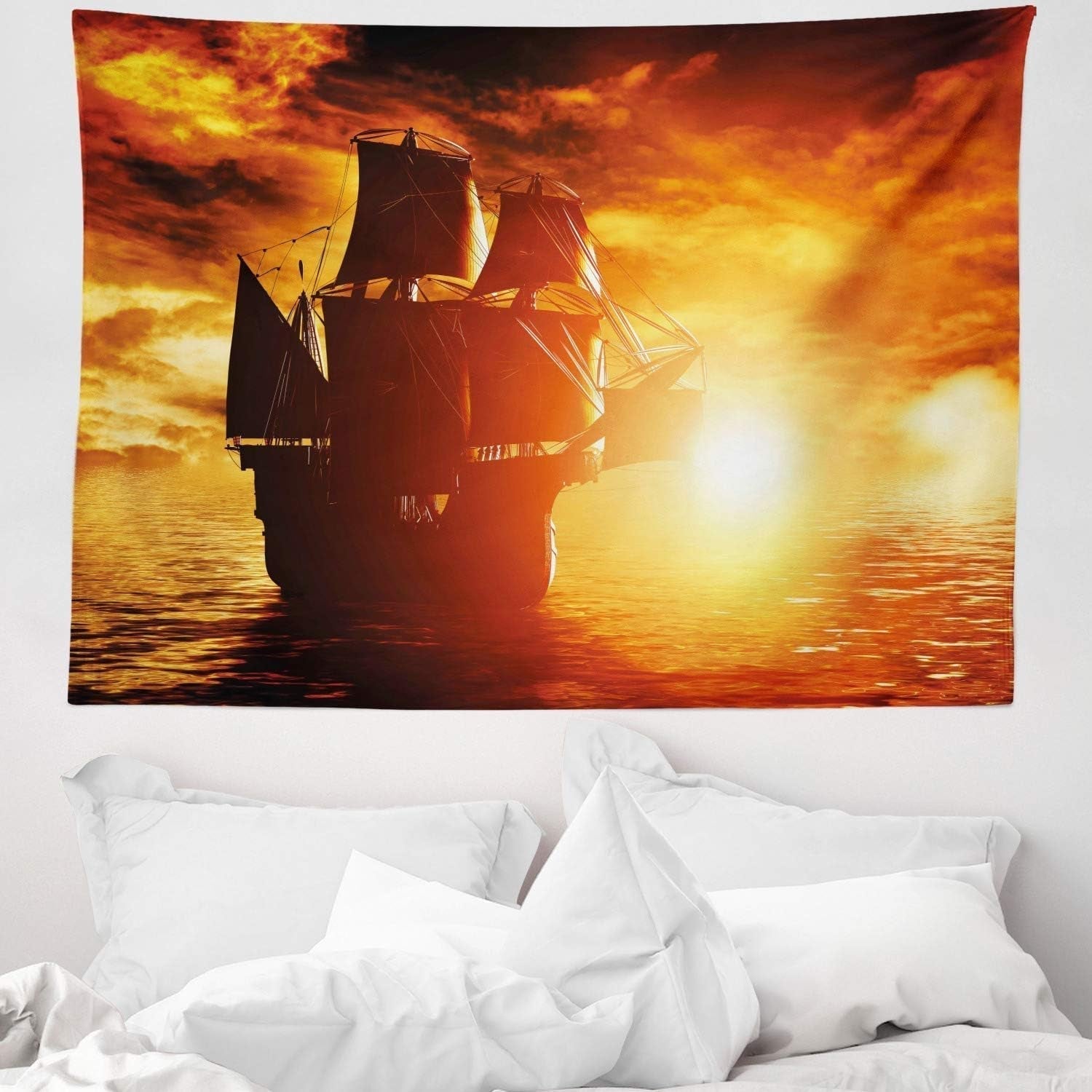 Tapestry abakuhaus wanderlust dyrekort over tegneserieverdenen - Naty Shop