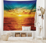 Tapestry abakuhaus wanderlust dyrekort over verden tegninger Hjem - Tilbehør og dekorationer Naty Shop Tan 150L X 110B Cm