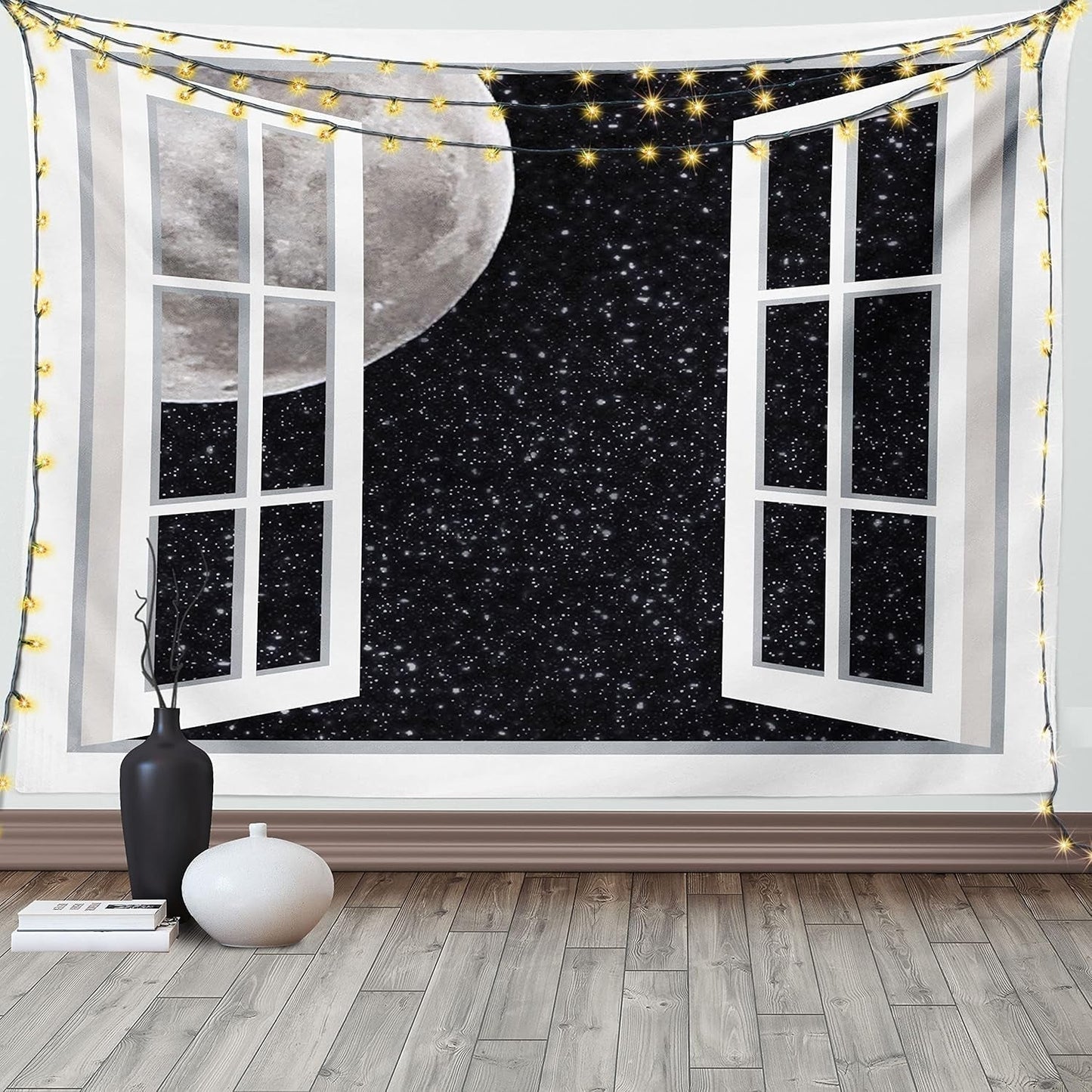 Tapestry abakuhaus wanderlust dyrekort over tegneserieverdenen - Naty Shop