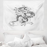 Tapestry abakuhaus wanderlust dyrekort over tegneserieverdenen - Naty Shop