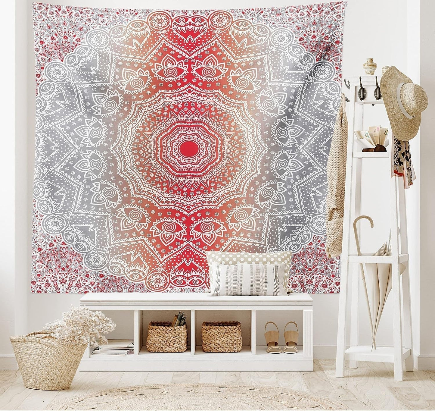Tapestry abakuhaus wanderlust dyrekort over tegneserieverdenen - Naty Shop