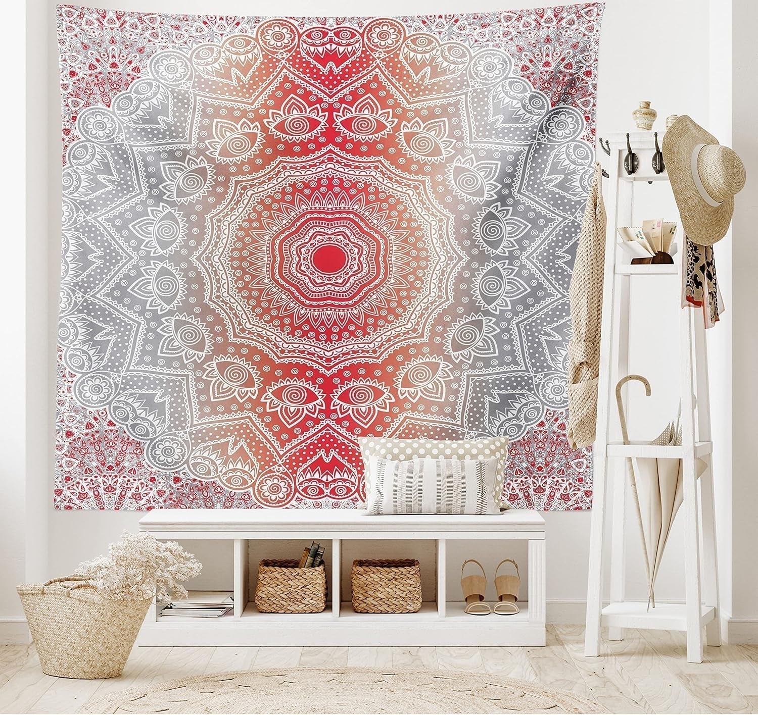 Tapestry abakuhaus wanderlust dyrekort over tegneserieverdenen - Naty Shop