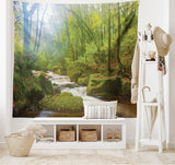Tapestry abakuhaus wanderlust dyrekort over tegneserieverdenen - Naty Shop