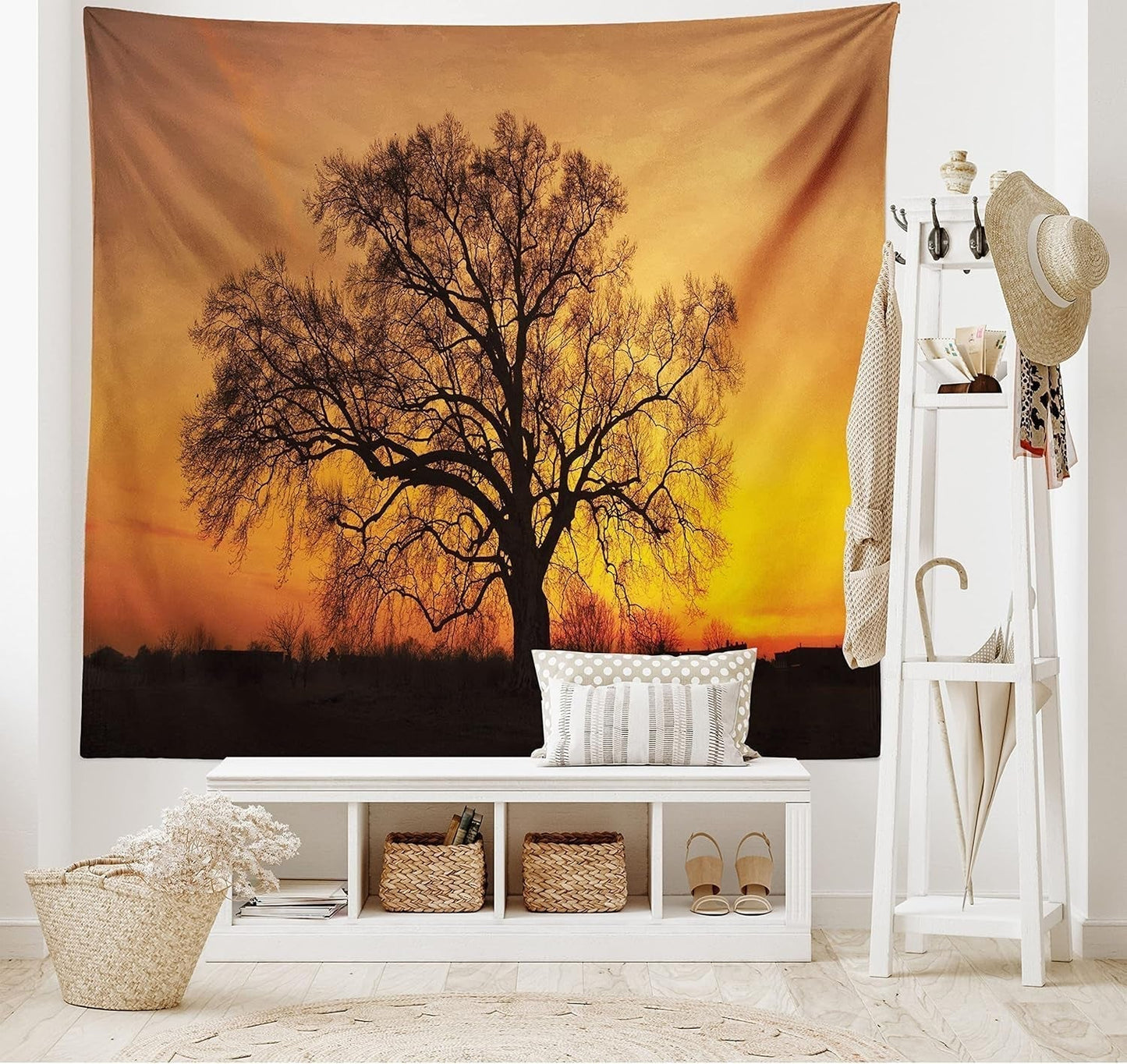Tapestry abakuhaus wanderlust dyrekort over tegneserieverdenen - Naty Shop
