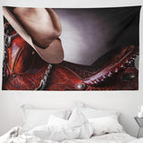 Tapestry abakuhaus wanderlust dyrekort over tegneserieverdenen - Naty Shop