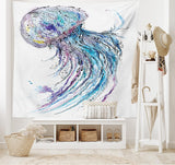 Tapestry abakuhaus wanderlust dyrekort over tegneserieverdenen - Naty Shop