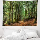 Tapestry abakuhaus wanderlust dyrekort over tegneserieverdenen - Naty Shop