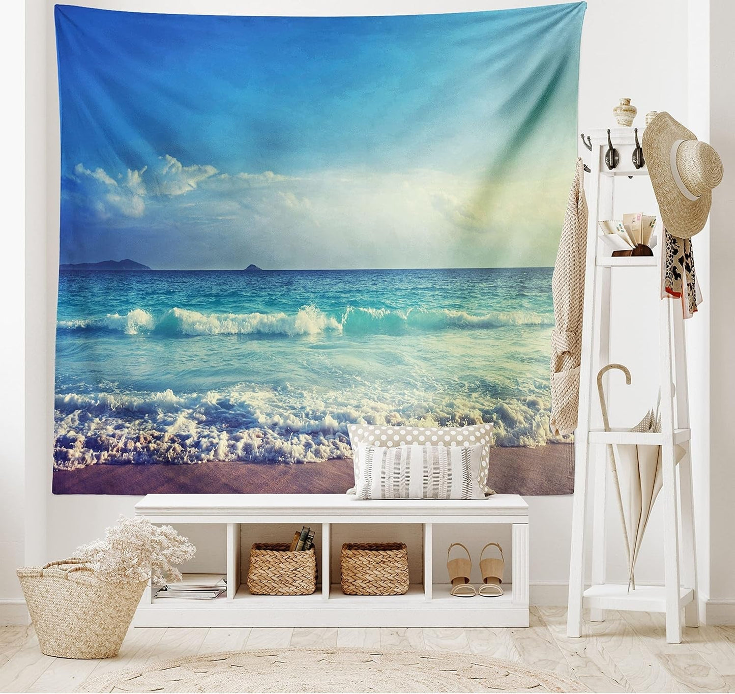 Tapestry abakuhaus wanderlust dyrekort over tegneserieverdenen - Naty Shop