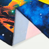 Tapestry alishomtll sort lys astronaut svamp fluorescerende botanisk Hjem - Tilbehør og dekorationer Naty Shop